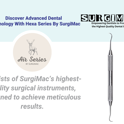 SurgiMac #S6/S7 Scaler, Stainless Steel, Air Series, 1/Pk