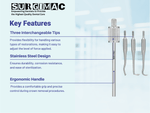 SurgiMac Morrell-Type Crown Remover, Stainless Steel, Pro Series, 1/Pk | SurgiMac Dental Supply