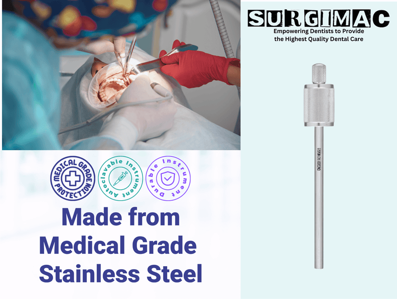 SurgiMac Morrell-Type Crown Remover, Stainless Steel, Pro Series, 1/Pk | SurgiMac Dental Supply