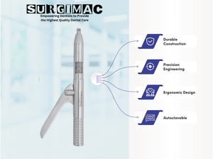 Automatic Crown Remover With 3 Tips, Stainless Steel, Air Series, 1/Pk 13-1178