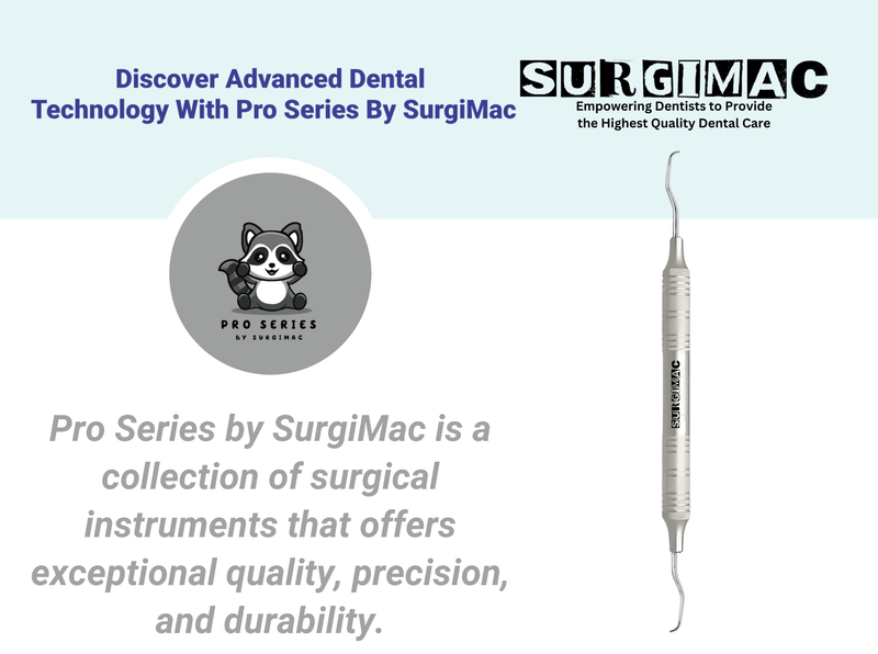 SurgiMac #Gracey 1/2 Curette, Double Ended, Stainless Steel, Pro Series, 1/Pk | SurgiMac Dental Supply