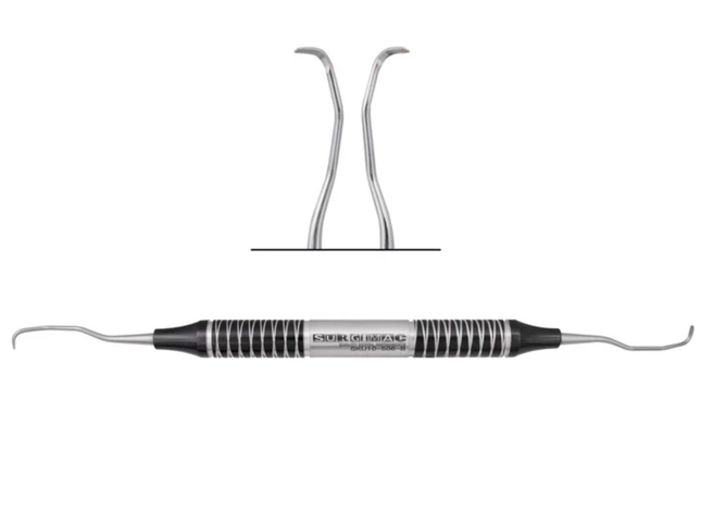 11/12 Gracey Curette, Double Ended, (TiN) Coated Stainless Steel, Air Series, 1/Pk