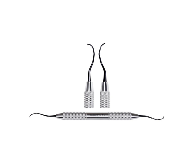 SurgiMac #Gracey 11/12 Curette, Double Ended, Stainless Steel, Black Series, 1/Pk