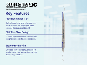 Gracey Curette 13/14, Double Ended, Stainless Steel, Pro Series, 1/Pk 10-507P