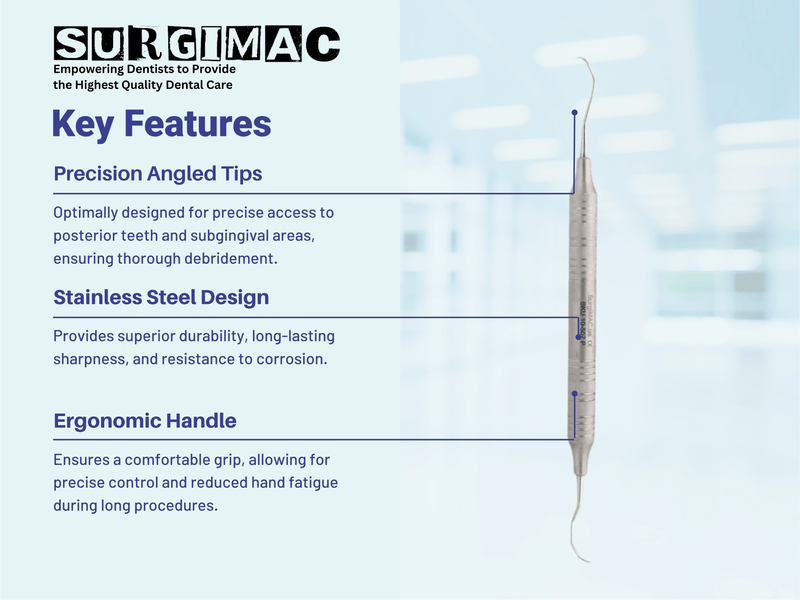 Gracey Curette 13/14, Double Ended, Stainless Steel, Pro Series, 1/Pk 10-507P