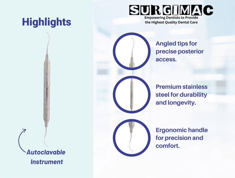 Gracey Curette 13/14, Double Ended, Stainless Steel, Pro Series, 1/Pk 10-507P