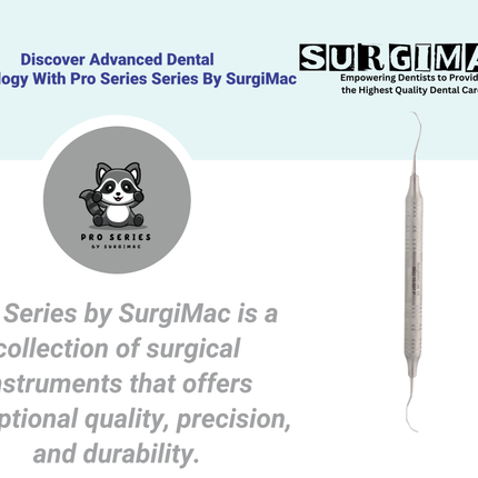 SurgiMac #Gracey 13/14 Curette, Double Ended, Stainless Steel, Pro Series, 1/Pk