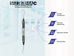 13/14 Gracey Curette, Double Ended, (TiN) Coated Stainless Steel, Air Series, 1/Pk 10-507-B