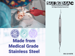 SurgiMac #Gracey 13/14 Curette, Double Ended, Stainless Steel, Black Series, 1/Pk | SurgiMac Dental Supply
