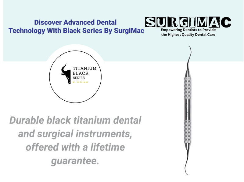 Gracey Curette 11/12, Double Ended, Stainless Steel, Black Series, 1/Pk 10-506B