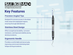 17/18 Gracey Curette, Double Ended, (TiN) Coated Stainless Steel, Air Series, 1/Pk 10-509-B