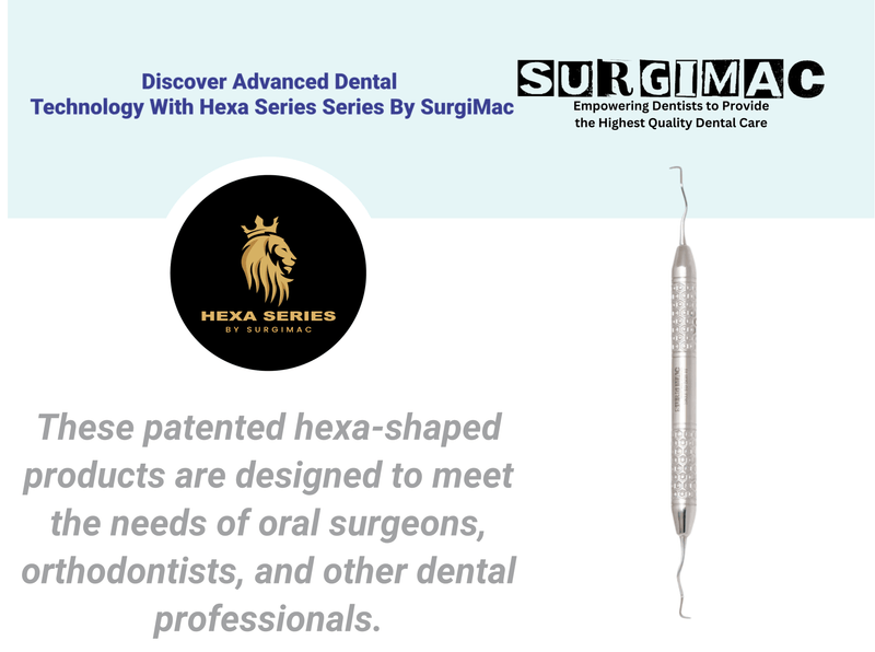 SurgiMac #15/16 Gracey Curette, Double Ended, Stainless Steel, Hexa Series, 1/Pk | SurgiMac Dental Supply