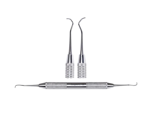 SurgiMac #13/14 Columbia University Curette, Stainless Steel, Air Series, 1/Pk