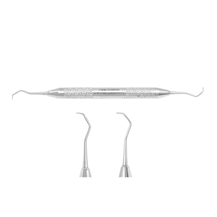 SurgiMac #13/14 Columbia University Curette , Double Ended, Stainless Steel, Hexa Series, 1/Pk