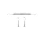 SurgiMac #13/14 Columbia University Curette , Double Ended, Stainless Steel, Hexa Series, 1/Pk 10-511-H