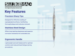 SurgiMac 204SD Scaler, Stainless Steel, Pro Series, 1/Pk | SurgiMac Dental Supply