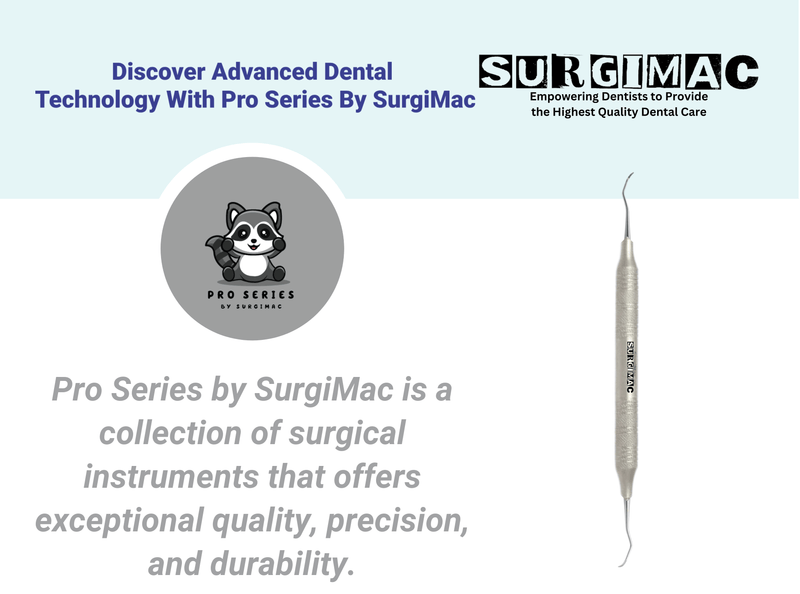 SurgiMac 204SD Scaler, Stainless Steel, Pro Series, 1/Pk | SurgiMac Dental Supply