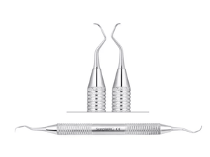 SurgiMac #23A HDL #2 Curette , Optimal Plaque Removal, Stainless Steel, Air Series, 1/Pk 10-720