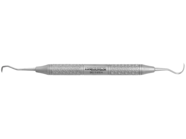 SurgiMac #H5/33 DE Scaler, Double Ended, Hollow Core Handle, Stainless Steel, Hexa Series, 1/Pk