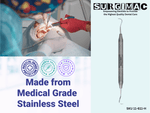 SurgiMac #H6/H7 Hygienist Scaler, Double Ended, Stainless Steel, Hexa Series, 1/Pk 11-611-H
