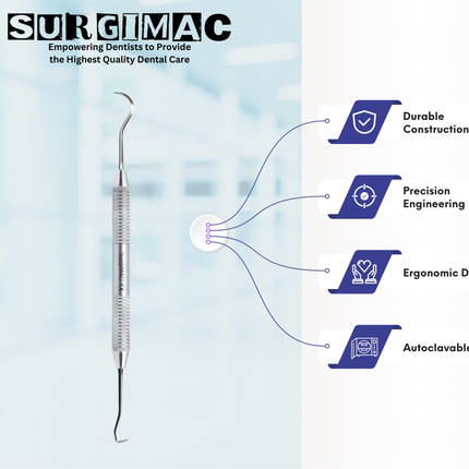 SurgiMac #U15/33 Scaler , Stainless Steel, Air Series, 1/Pk