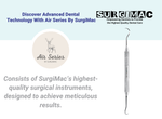 SurgiMac #U15/33 Scaler, Stainless Steel, Air Series, 1/Pk 11-619