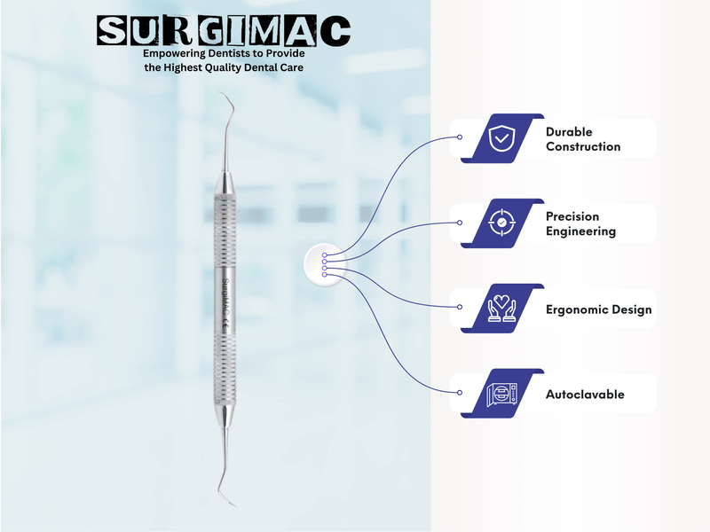 SurgiMac #Jacquette 2Y / 3Y Scaler , Stainless Steel, Air Series, 1/Pk 11-616