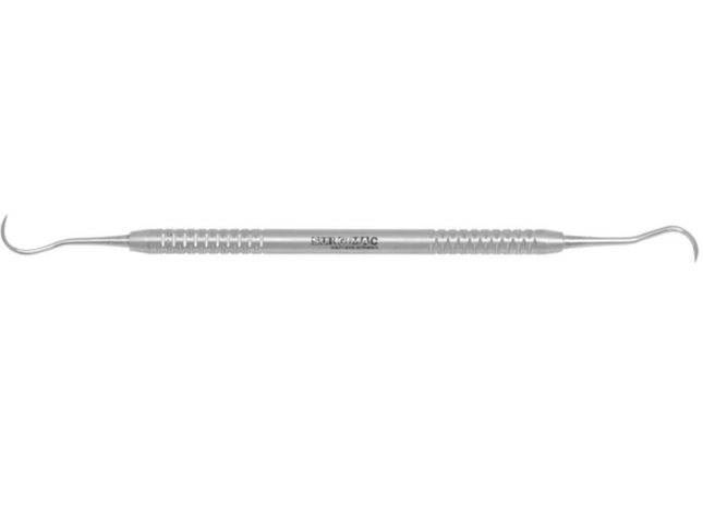 SurgiMac H6/H7 Hygienist Scaler, ProSeries with Ergonomic Handle, Stainless Steel, Slim Series, 1/Pk.