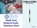#17/18 McCall Curette, (TiN) Coated Stainless Steel, Air Series, 1/Pk 11-631