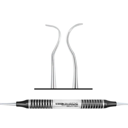 #17/18 McCall Curette, (TiN) Coated Stainless Steel, Air Series, 1/Pk