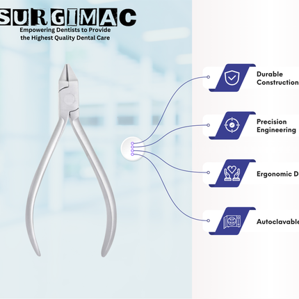 SurgiMac Bird Beak Pliers, Stainless Steel, Air Series, 1/Pk