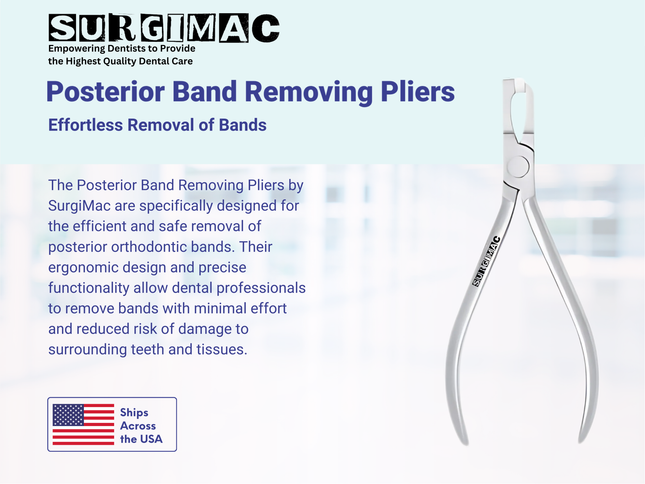 Posterior Band Removing Pliers - Efficient Band Removal by SurgiMac