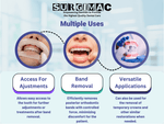 Posterior Dental Band Removal Pliers - Efficient Band Removal by SurgiMac 16-2552