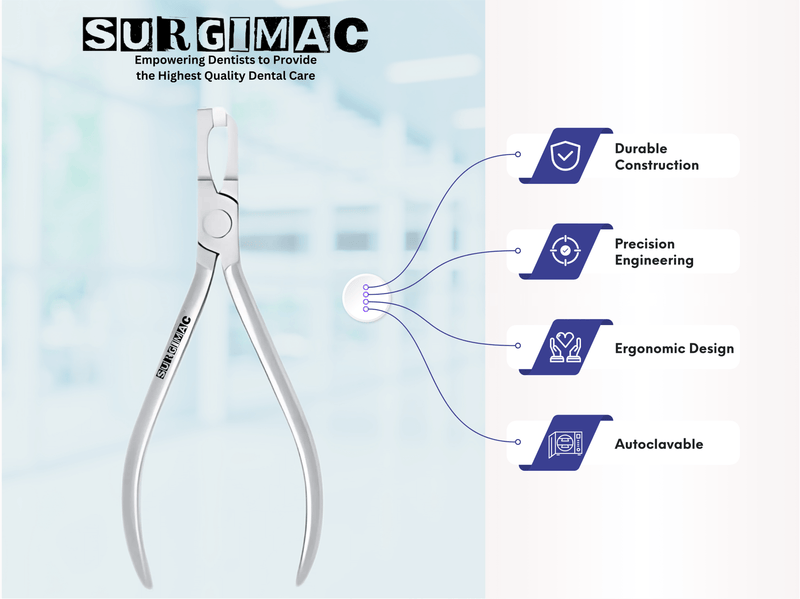 Posterior Dental Band Removal Pliers - Efficient Band Removal by SurgiMac 16-2552