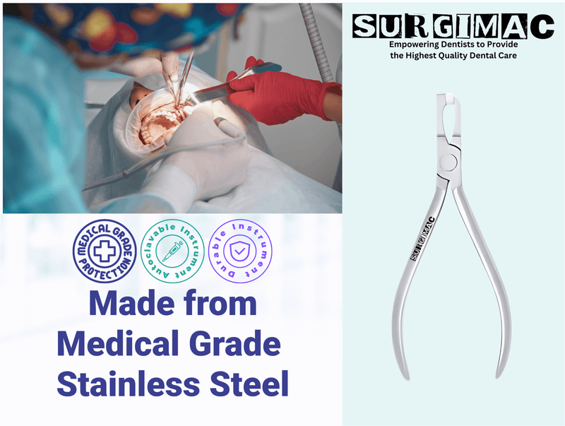 Posterior Dental Band Removal Pliers - Efficient Band Removal by SurgiMac 16-2552