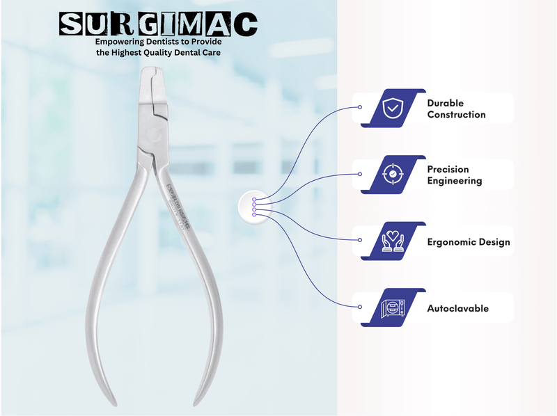 SurgiMac Crown Crimping Plier, Stainless Steel, Air Series, 1/Pk 15-2028