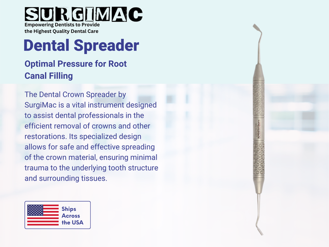 Dental Crown Spreader - Essential Tool for Crown Removal by SurgiMac