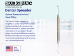 Nash/Taylor Dental Crown Spreader - Essential Tool for Crown Removal by SurgiMac 15-2128P