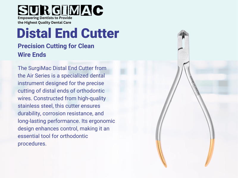 SurgiMac Distal End Cutter, Stainless Steel, Air Series, 1/Pk 16-2559