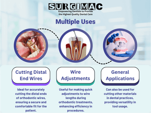 SurgiMac Distal End Cutter, Stainless Steel, Air Series, 1/Pk 16-2559
