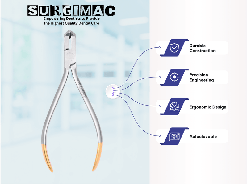 SurgiMac Distal End Cutter, Stainless Steel, Air Series, 1/Pk 16-2559