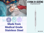 SurgiMac #2R/2L Columbia University Curette, Stainless Steel, Air Series, 1/Pk 10-315
