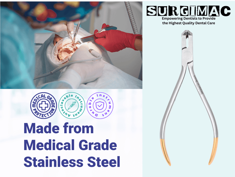 SurgiMac Distal End Cutter, Stainless Steel, Air Series, 1/Pk 16-2559