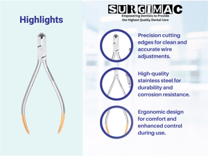 SurgiMac Distal End Cutter, Stainless Steel, Air Series, 1/Pk 16-2559