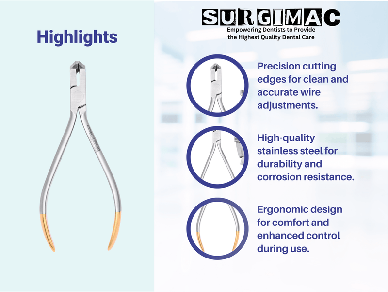 SurgiMac Distal End Cutter, Stainless Steel, Air Series, 1/Pk 16-2559
