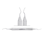 SurgiMac #2R/2L Columbia University Curette, Stainless Steel, Air Series, 1/Pk