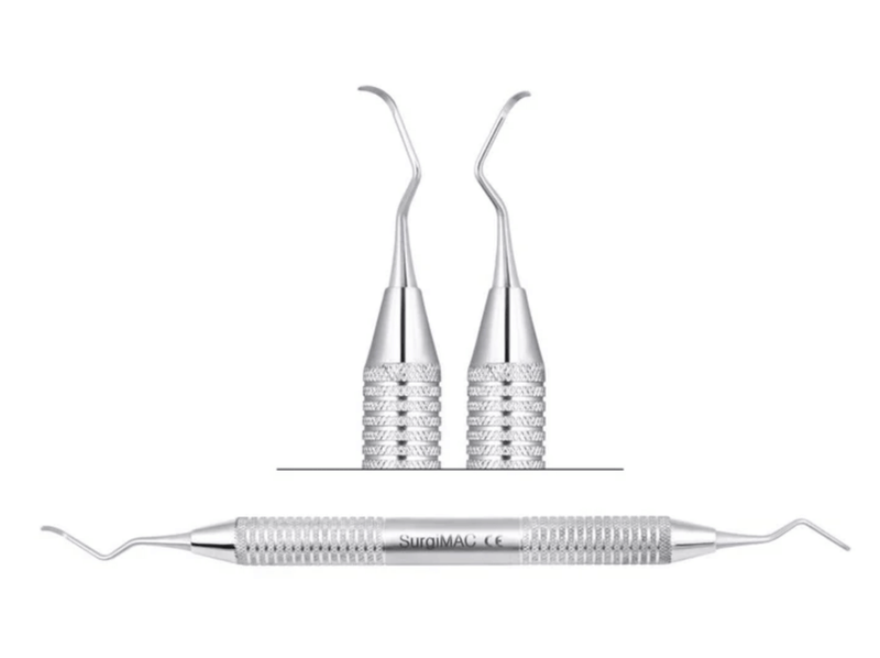 SurgiMac Goldman-Fox Curette, Stainless Steel, Air Series, 1/Pk 10-310
