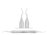 SurgiMac #2R/2L Columbia University Curette, Stainless Steel, Air Series, 1/Pk 10-315