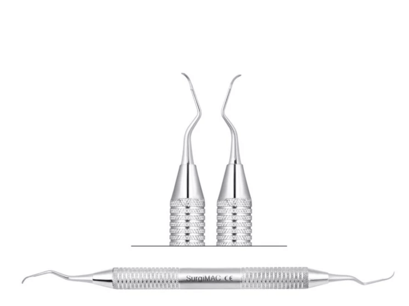 SurgiMac #2R/2L Columbia University Curette, Stainless Steel, Air Series, 1/Pk 10-315