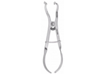 Ivory Rubber Dam Clamp Forceps, Stainless Steel